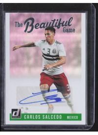 Carlos Salcedo, Kartička, 2018-19 Panini Donruss Soccer, AUTOGRAPH