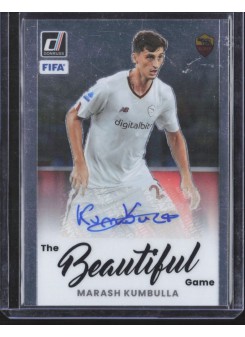 Marash Kumbulla, Kartička, 2022-23 Panini Donruss Soccer, AUTOGRAPH