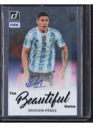 Nehuen Perez, Card, 2022-23 Panini Donruss Soccer, AUTOGRAPH