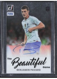 Benjamin Pavard, Kartička, 2022-23 Panini Donruss Soccer, AUTOGRAPH