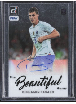 Benjamin Pavard, Kartička, 2022-23 Panini Donruss Soccer, AUTOGRAPH