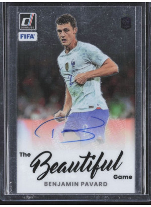 Benjamin Pavard, Card, 2022-23 Panini Donruss Soccer, AUTOGRAPH