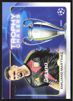 Emiliano Martínez, Kartička, Topps UEFA Club Competitions 2024-25, INSERT