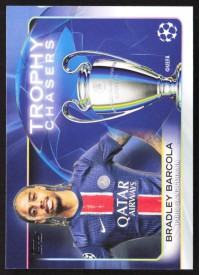 Bradley Barcola, Kartička, Topps UEFA Club Competitions 2024-25, INSERT