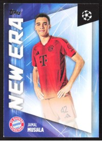 Jamal Musiala, Kartička, Topps UEFA Club Competitions 2024-25, INSERT