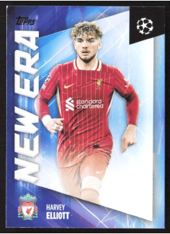 Harvey Elliott, Kartička, Topps UEFA Club Competitions 2024-25, INSERT