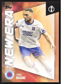 Cyriel Dessers, Kartička, Topps UEFA Club Competitions 2024-25, INSERT