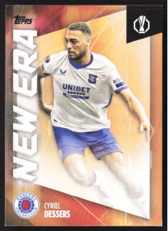 Cyriel Dessers, Kartička, Topps UEFA Club Competitions 2024-25, INSERT