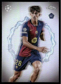 Marc Bernal, Kartička, Topps Chrome UEFA Club Competitions 2024-2025