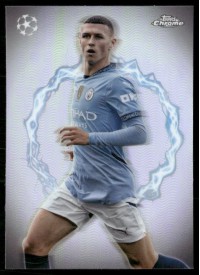 Phil Foden, Kartička, Topps Chrome UEFA Club Competitions 2024-2025
