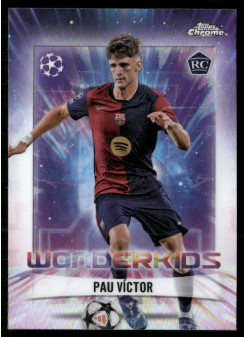 Pau Víctor, Kartička, Topps Chrome UEFA Club Competitions 2024-2025