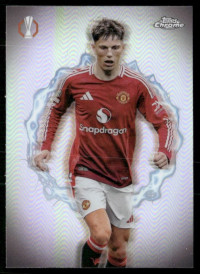 Alejandro Garnacho, Kartička, Topps Chrome UEFA Club Competitions 2024-2025