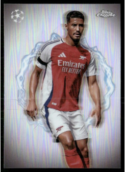 William Saliba, Kartička, Topps Chrome UEFA Club Competitions 2024-2025