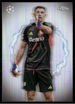 Emiliano Martínez, Kartička, Topps Chrome UEFA Club Competitions 2024-2025