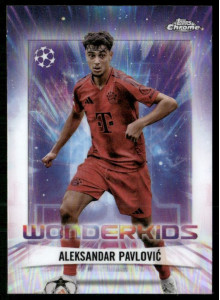 Aleksandar Pavlović, Kartička, Topps Chrome UEFA Club Competitions 2024-2025