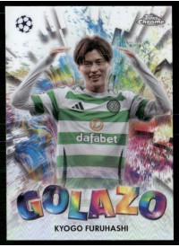 Kyogo Furuhashi, Kartička, Topps Chrome UEFA Club Competitions 2024-2025