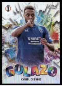 Cyriel Dessers, Kartička, Topps Chrome UEFA Club Competitions 2024-2025