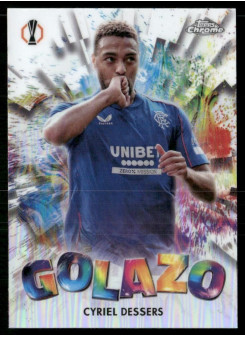 Cyriel Dessers, Kartička, Topps Chrome UEFA Club Competitions 2024-2025