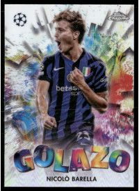 Nicolò Barella, Kartička, Topps Chrome UEFA Club Competitions 2024-2025