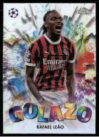Rafael Leão, Kartička, Topps Chrome UEFA Club Competitions 2024-2025