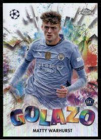 Matty Warhurst, Kartička, Topps Chrome UEFA Club Competitions 2024-2025