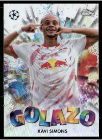 Xavi Simons, Kartička, Topps Chrome UEFA Club Competitions 2024-2025