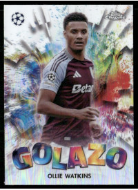 Ollie Watkins, Kartička, Topps Chrome UEFA Club Competitions 2024-2025