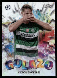 Viktor Gyökeres, Kartička, Topps Chrome UEFA Club Competitions 2024-2025