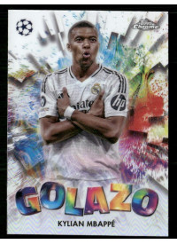 Kylian Mbappé, Kartička, Topps Chrome UEFA Club Competitions 2024-2025