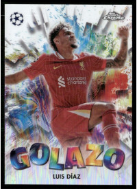 Luis Díaz, Kartička, Topps Chrome UEFA Club Competitions 2024-2025