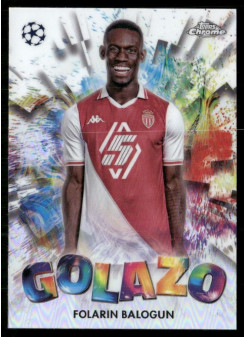 Folarin Balogun, Kartička, Topps Chrome UEFA Club Competitions 2024-2025