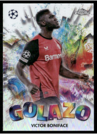 Victor Boniface, Kartička, Topps Chrome UEFA Club Competitions 2024-2025