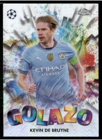 Kevin De Bruyne, Kartička, Topps Chrome UEFA Club Competitions 2024-2025