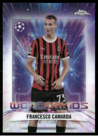 Francesco Camarda, Kartička, Topps Chrome UEFA Club Competitions 2024-2025