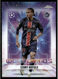 Senny Mayulu, Kartička, Topps Chrome UEFA Club Competitions 2024-2025