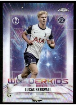 Lucas Bergvall, Kartička, Topps Chrome UEFA Club Competitions 2024-2025