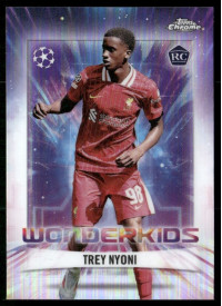 Trey Nyoni, Kartička, Topps Chrome UEFA Club Competitions 2024-2025