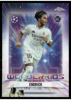 Endrick, Kartička, Topps Chrome UEFA Club Competitions 2024-2025