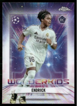 Endrick, Kartička, Topps Chrome UEFA Club Competitions 2024-2025