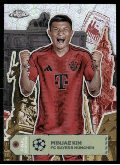 Minjae Kim, Kartička, Topps Chrome UEFA Club Competitions 2024-2025