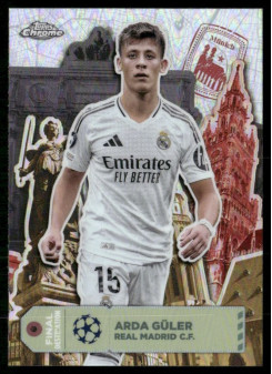 Arda Güler, Kartička, Topps Chrome UEFA Club Competitions 2024-2025