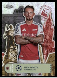 Ben White, Kartička, Topps Chrome UEFA Club Competitions 2024-2025