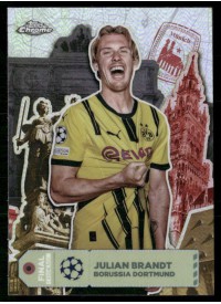 Julian Brandt, Kartička, Topps Chrome UEFA Club Competitions 2024-2025