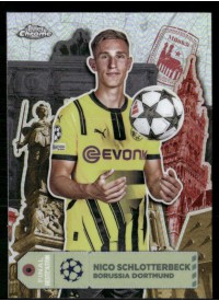 Nico Schlotterbeck, Kartička, Topps Chrome UEFA Club Competitions 2024-2025