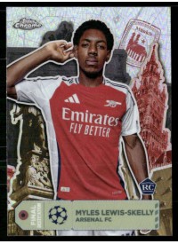 Myles Lewis-Skelly, Kartička, Topps Chrome UEFA Club Competitions 2024-2025