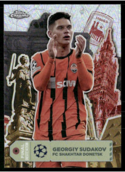 Georgiy Sudakov, Kartička, Topps Chrome UEFA Club Competitions 2024-2025
