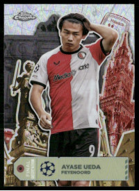 Ayase Ueda, Kartička, Topps Chrome UEFA Club Competitions 2024-2025