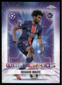 Ibrahim Mbaye, Kartička, Topps Chrome UEFA Club Competitions 2024-2025