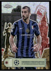 Henrikh Mkhitaryan, Kartička, Topps Chrome UEFA Club Competitions 2024-2025