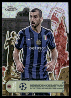 Henrikh Mkhitaryan, Kartička, Topps Chrome UEFA Club Competitions 2024-2025